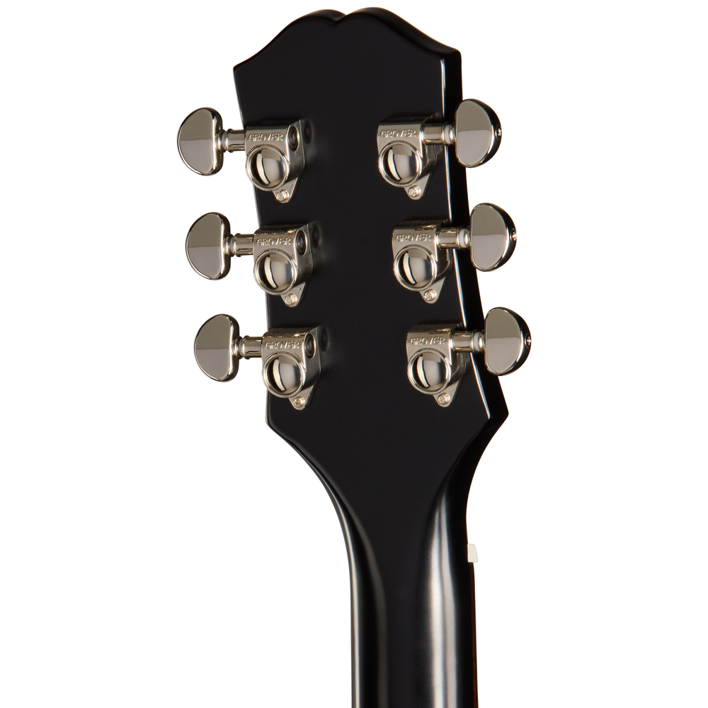 Epiphone J45 Standard acoustic guitar in vintage sunburst finish, showcasing its body, soundhole, and classic design details.