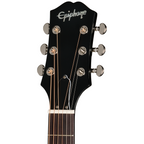 Epiphone L00 Standard acoustic guitar in vintage sunburst finish, showcasing a classic dreadnought body and spruce top.
