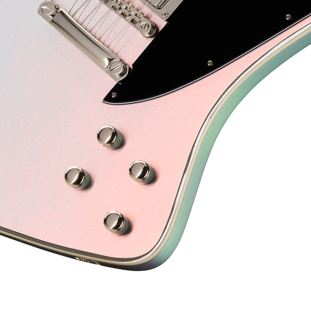 Epiphone Futura Firebird Custom Quicksilver Shift