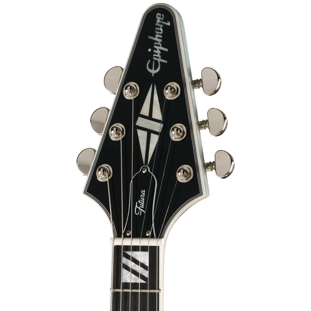 Epiphone Futura Flying V Custom Quicksilver Shift