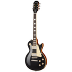 Epiphone Les Paul Standard 60s electric guitar in ebony finish, showcasing the solid body, dual humbucker pickups, and classic design.