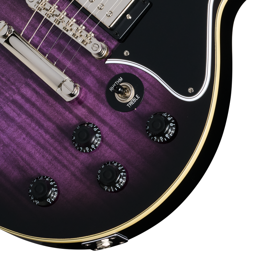 Epiphone Les Paul Special Double Cut Figured Purple Burst Electric Guitar