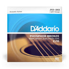 D'Addario EJ16 Acoustic Guitar Strings 3-Pack - 12-53