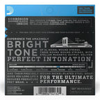 D'Addario EJ21 Jazz Light electric guitar strings set with 12-52 gauge, featuring nickel-plated steel for smooth tone and playability.