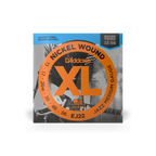 D'Addario EJ22 Jazz Medium Electric Guitar Strings in XL Nickel, showing a set of six guitar strings on a plain background.