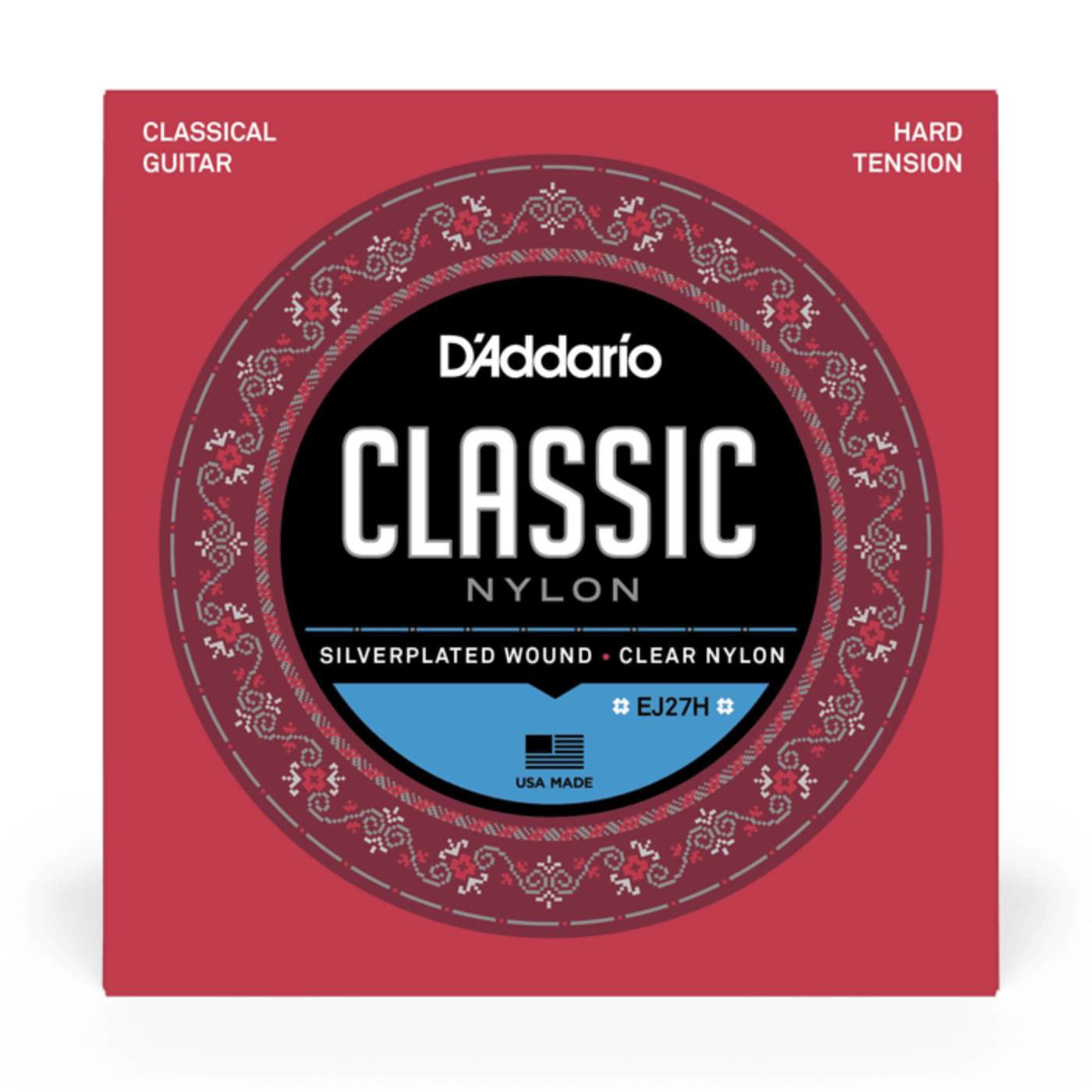D''Addario EJ27H Classical Acoustic Guitar Strings High Tensions