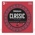 D'Addario EJ27N-3D Nylon Classical Acoustic Guitar Strings Normal Tensions - 3 Pack