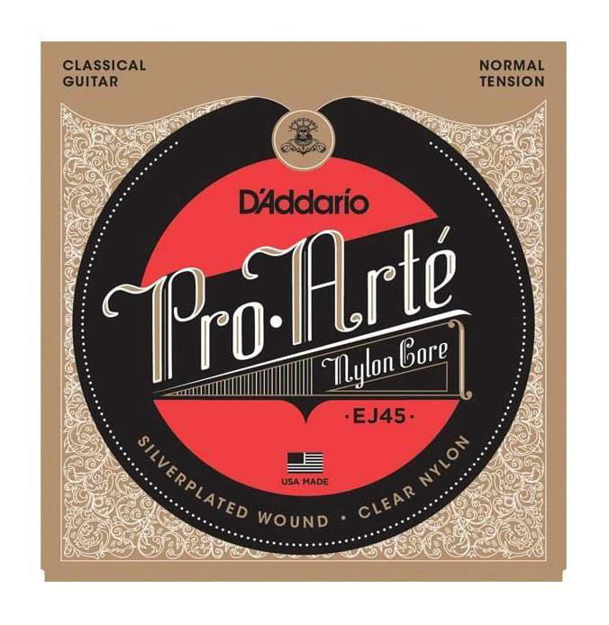 D'Addario EJ45 Pro-Art√© Nylon Classical Guitar Strings Normal Tension