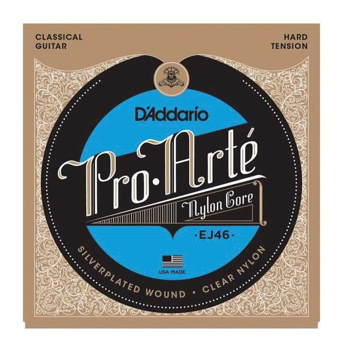 D'Addario EJ46 Pro-Art√© Nylon Classical Guitar Strings, Hard Tension