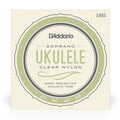 D'Addario Uke Strings Set - Clear Nylon - Soprano