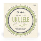 D'Addario Uke Strings Set - Clear Nylon - Soprano
