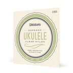 D'Addario Uke Strings Set - Clear Nylon - Soprano