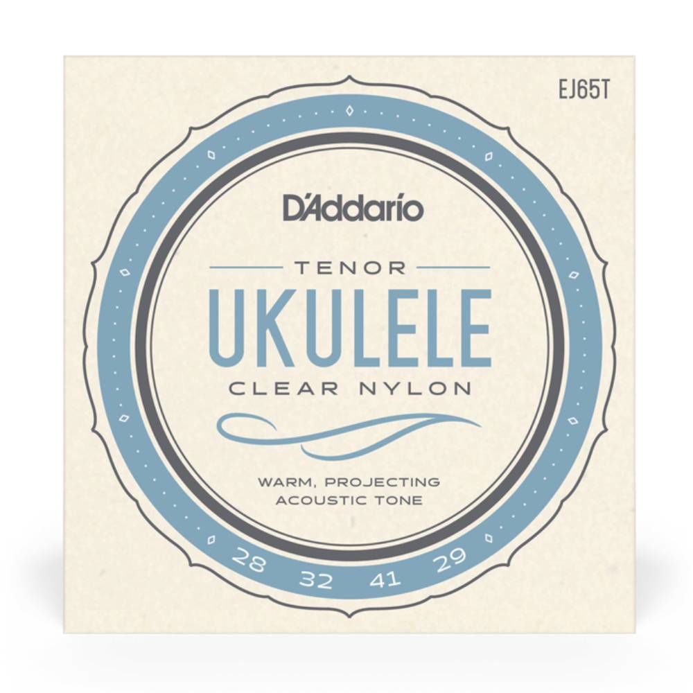 D'Addario Uke Strings Set - Clear Nylon - Tenor