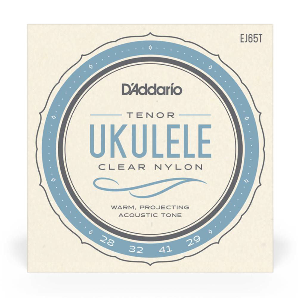 D'Addario Uke Strings Set - Clear Nylon - Tenor