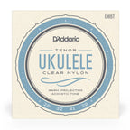 D'Addario Uke Strings Set - Clear Nylon - Tenor