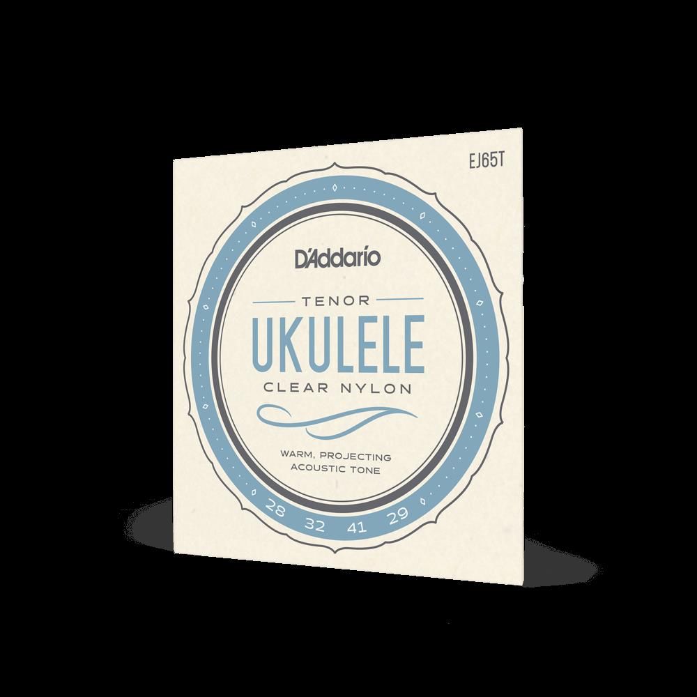 D'Addario Uke Strings Set - Clear Nylon - Tenor