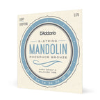 D'Addario EJ73 Mandolin Strings 10-38 Phosphor Bronze Light