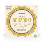 DAddario EJ81 Irish Bouzouki Phosphor Bronze Acoustic Guitar Strings - 11-4