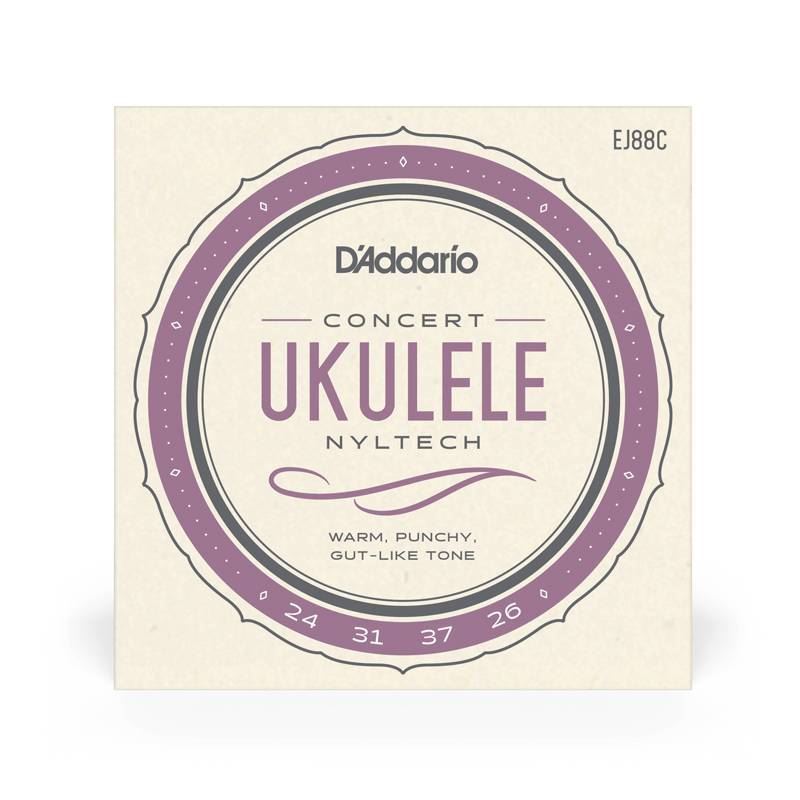 D'Addario EJ88C Nyltech Concert Ukulele Strings