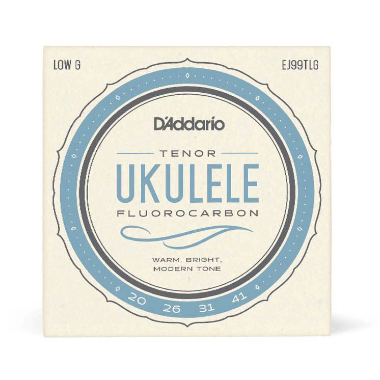 D'Addario EJ99TLG Tenor Ukulele Set - Low G