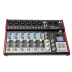 E-Lektron SE-8 Mixer with FX, Bluetooth and USB Audio Interface