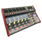 E-Lektron SE-8 Mixer with FX, Bluetooth and USB Audio Interface