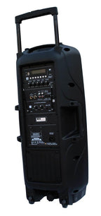 E-Lektron EL225 Dual 10 Portable PA System with 2 Wireless Microphones and Bluetooth (B-STOCK)