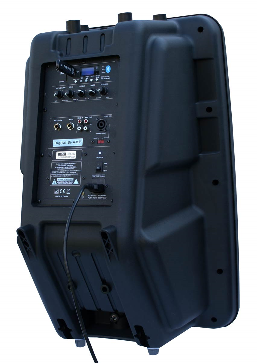 E-Lektron JAD38-B 900W 15 inch Active Speaker with Bluetooth