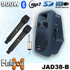 E-Lektron JAD38-B 900W 15 inch Active Speaker with Bluetooth