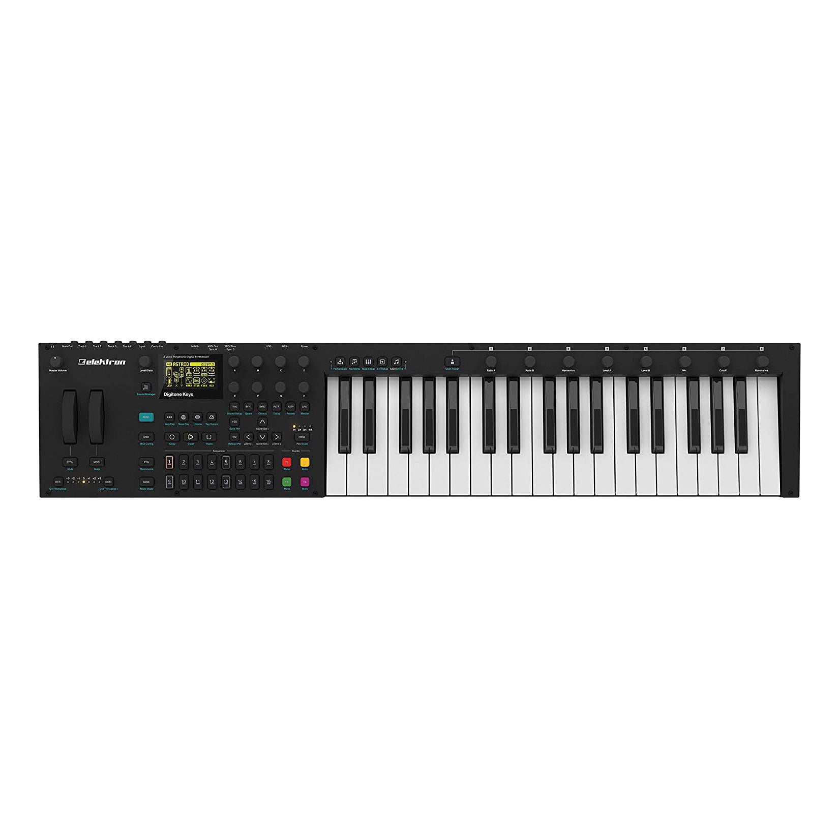 Elektron Digitone Keys FM 8 Voice Polyphonic Digital Synthesizer