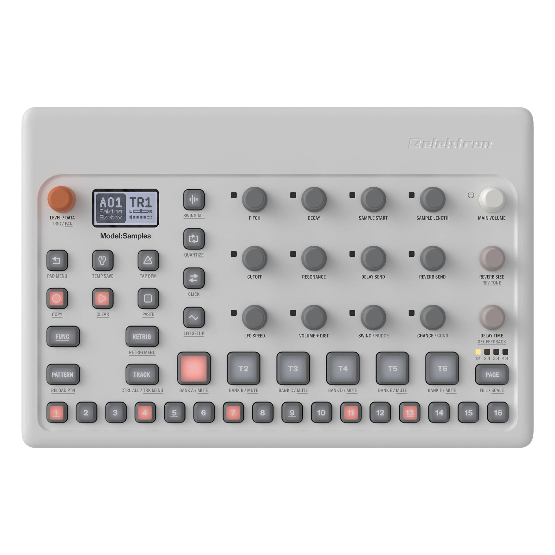 Elektron Model:Samples Six Track Sample Based Groovebox Drum Machine