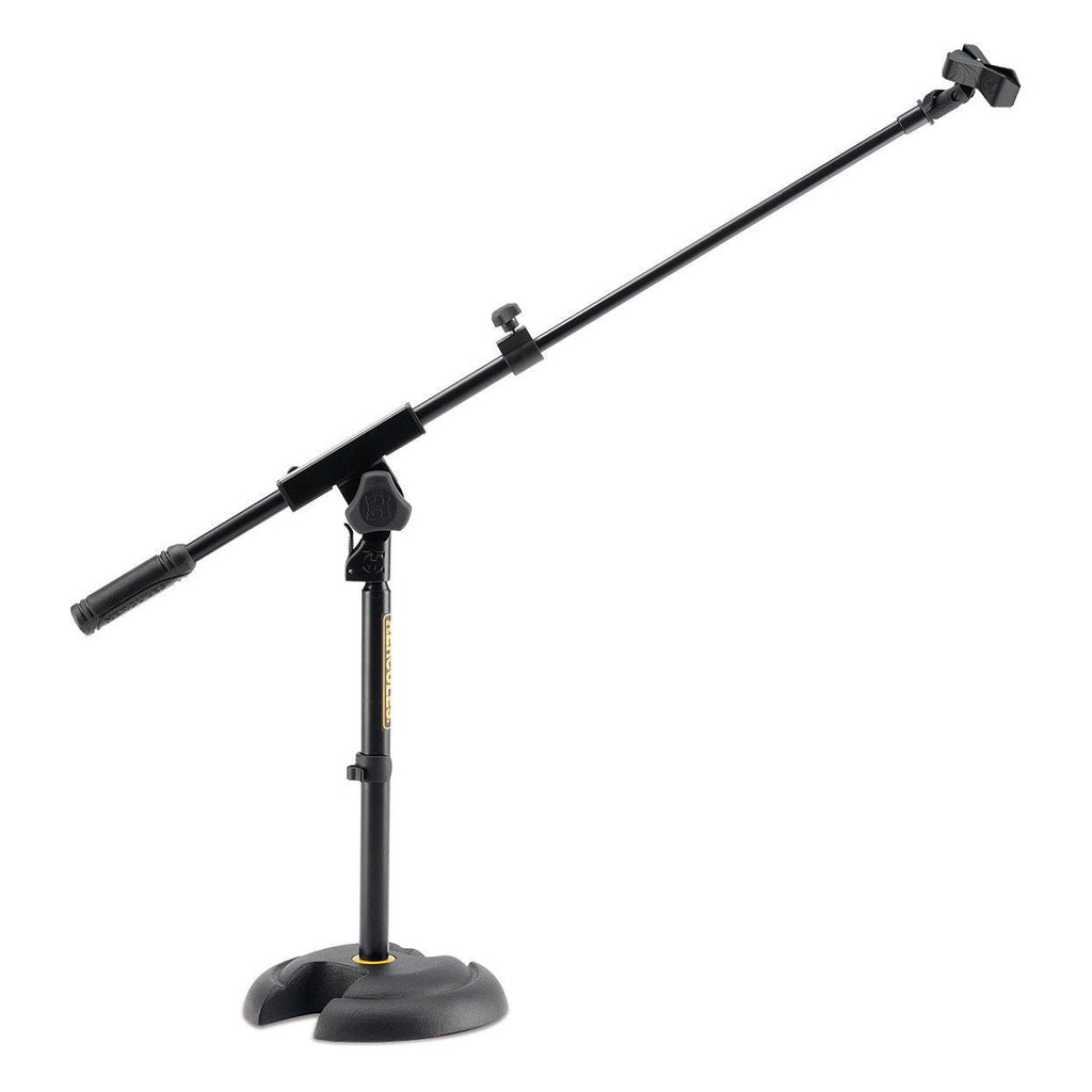 Hercules MS120B Short Boom H-Base Mic Stand