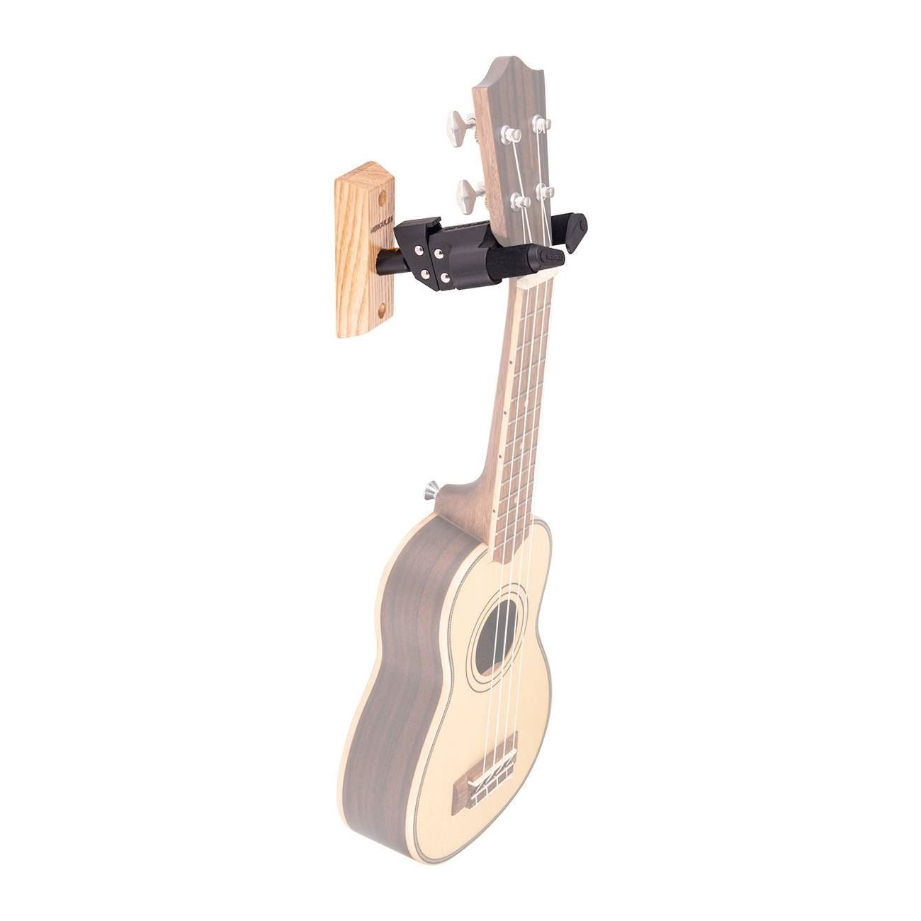 Hercules USP10WB Woodblock Wall Ukulele Hanger