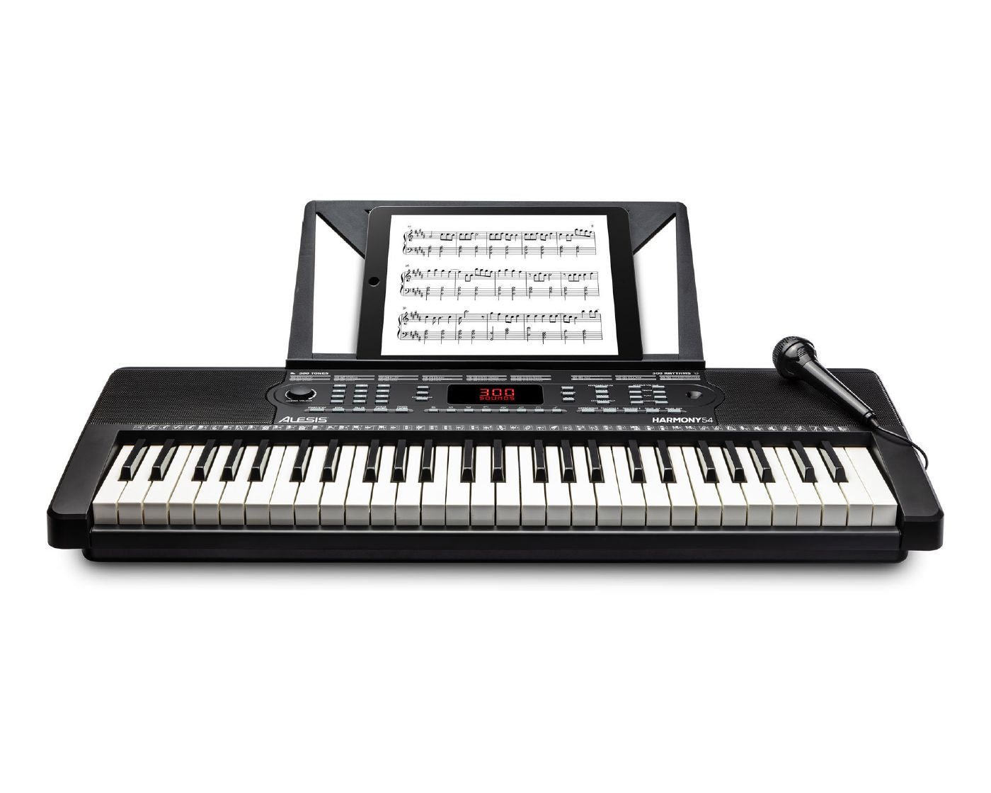 Alesis Harmony 54-Key Portable Keyboard with Accessories