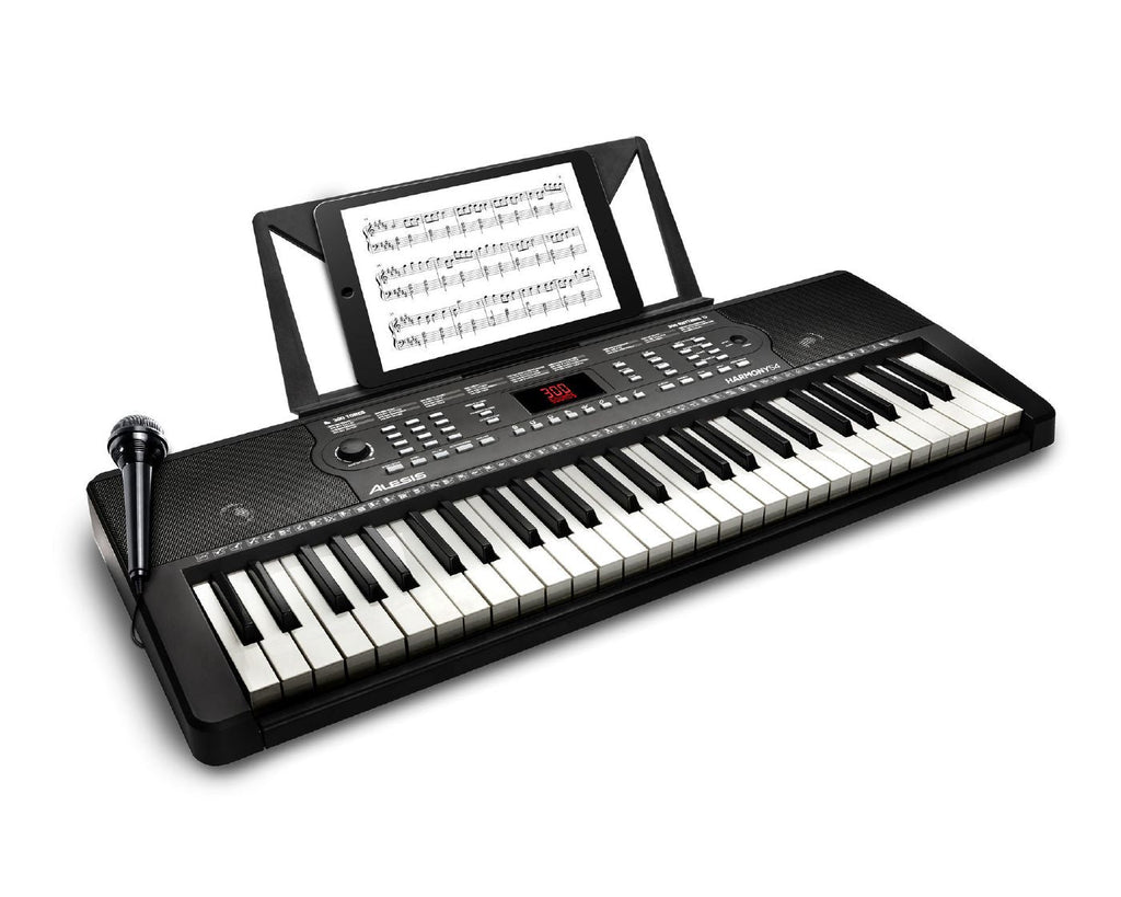 Alesis Harmony 54-Key Portable Keyboard with Accessories