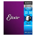 Elixir 13-56 Acoustic Guitar Strings POLYWEB 80/20 Coated Medium Gauge
