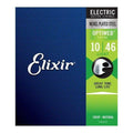Elixir 10-46 Electric Guitar Strings OPTIWEB Coated Light Gauge