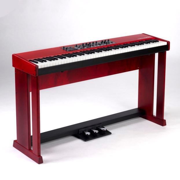 Nord Wood Piano Stand for Nord Pianos and Nord Stage 2- Red