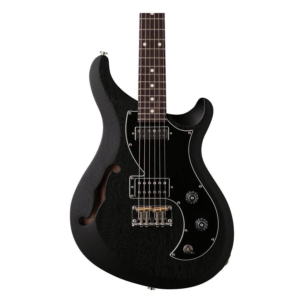 PRS USA S2 Vela Semi Hollow Electric Guitar - Charcoal Satin