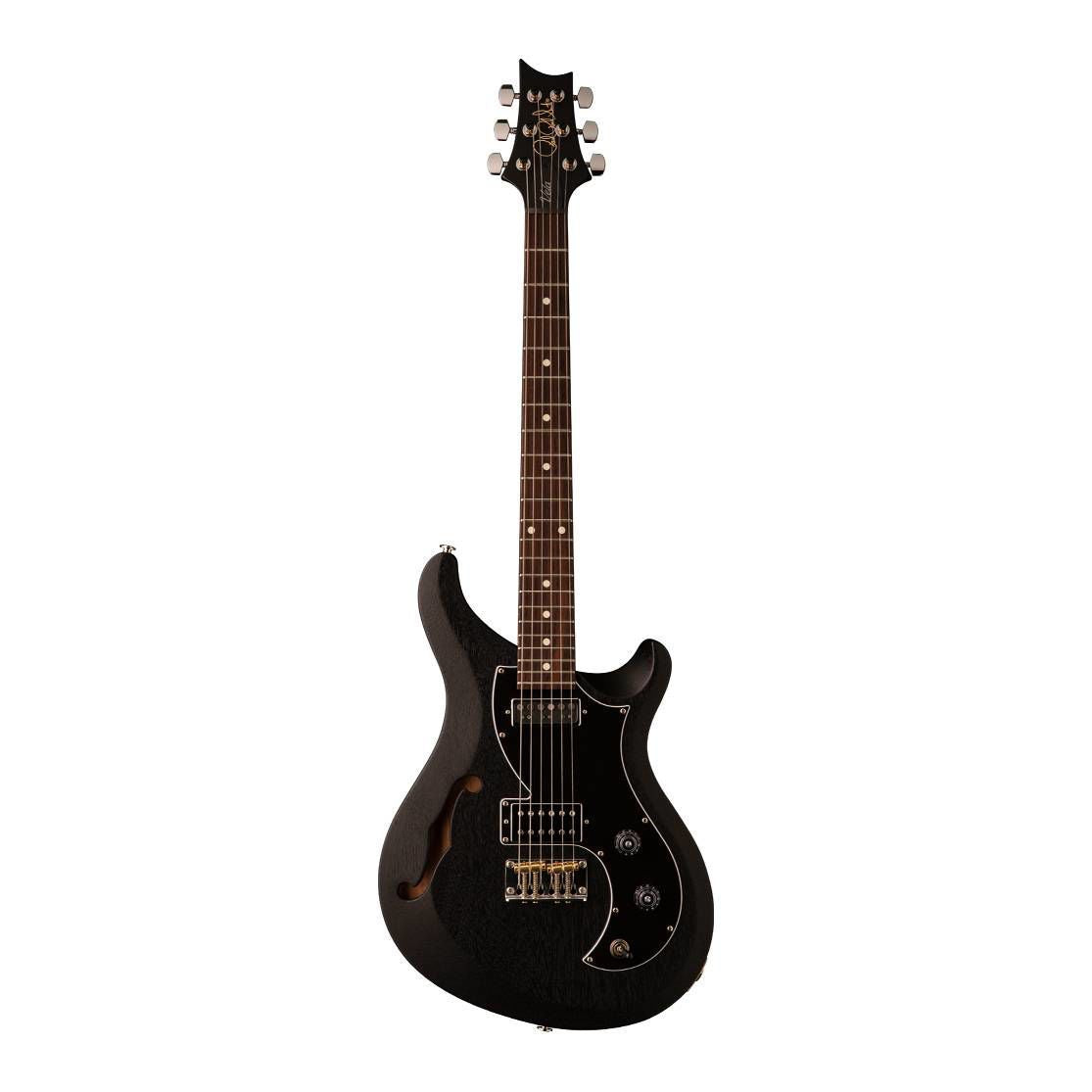 PRS USA S2 Vela Semi Hollow Electric Guitar - Charcoal Satin