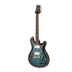 PRS SE Hollowbody II Electric Guitar - Piezo Peacock Blue Burst