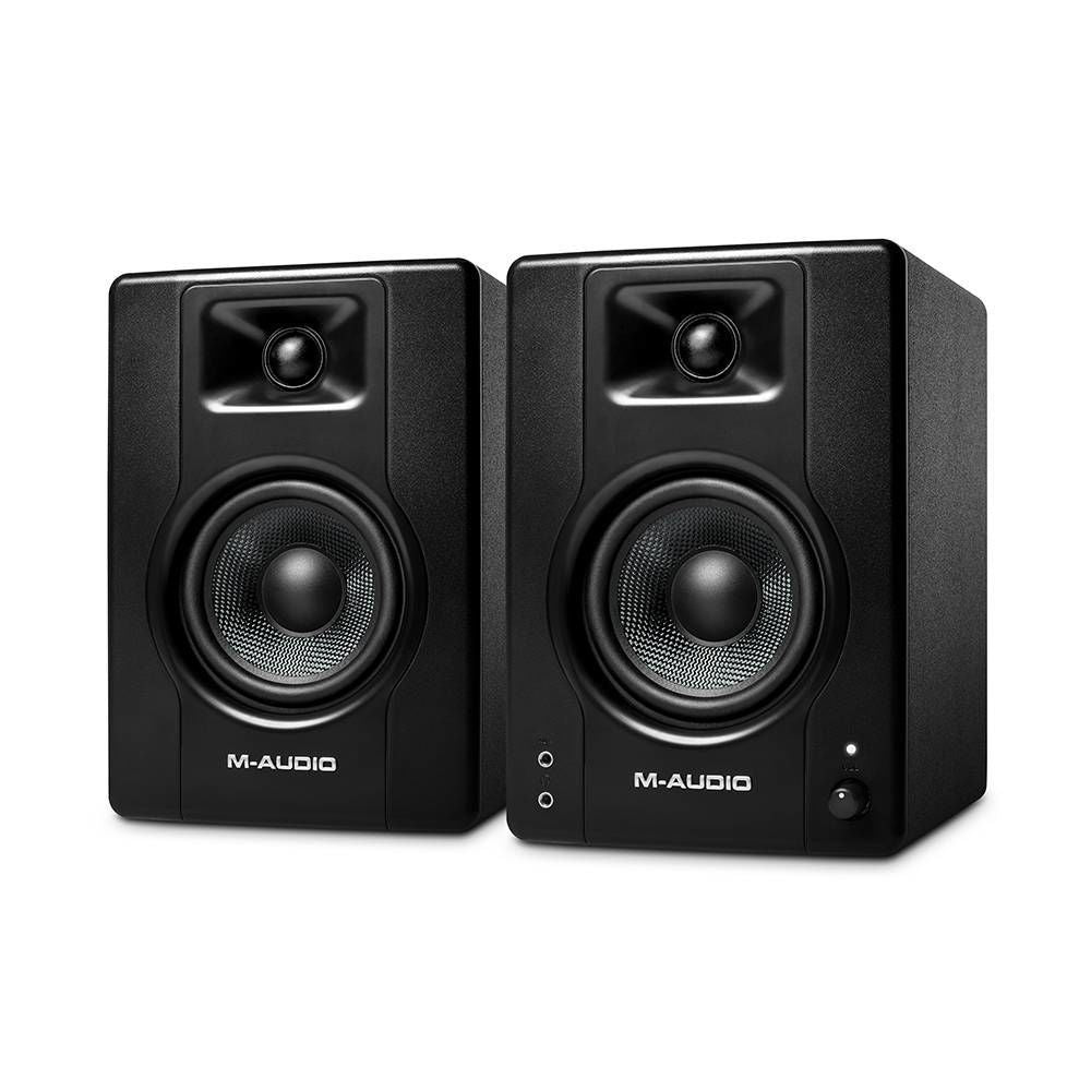 M-Audio BX4D3 4 inch Multimedia Reference Studio Monitor Speakers - Pair