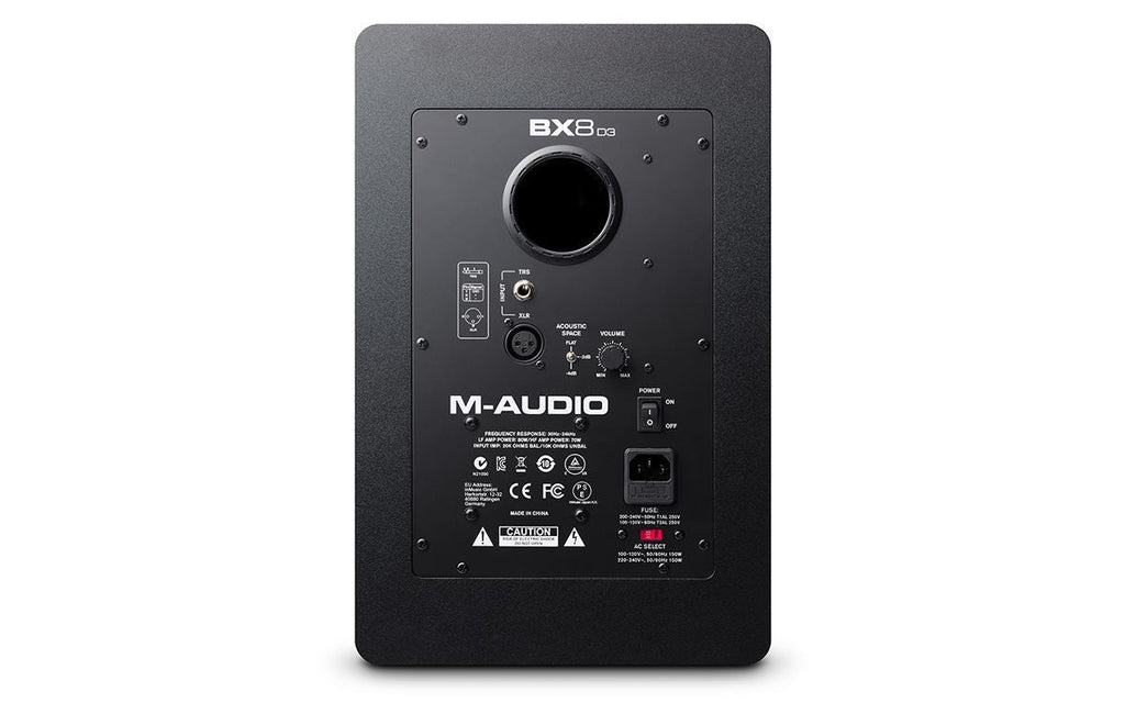 M-Audio BX8 D3 8 inch Studio Monitor Speaker - Single