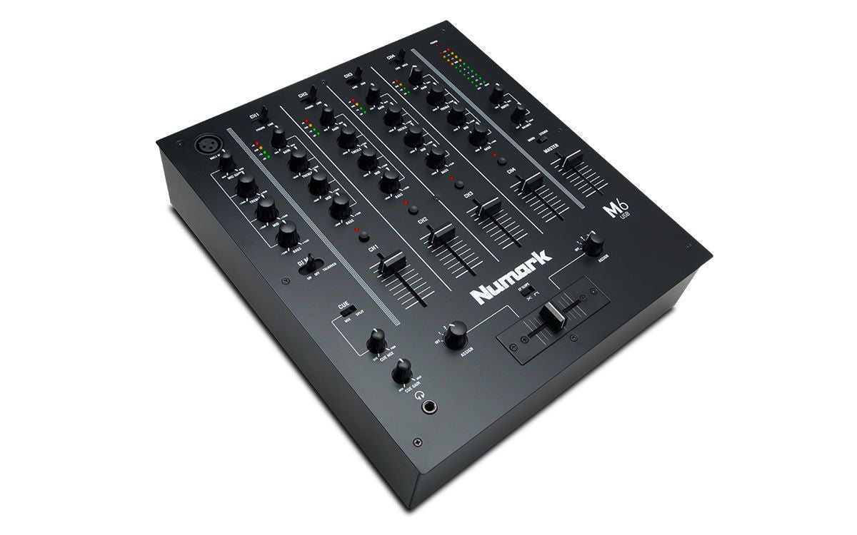 Numark M6 USB 4-Channel USB DJ Mixer