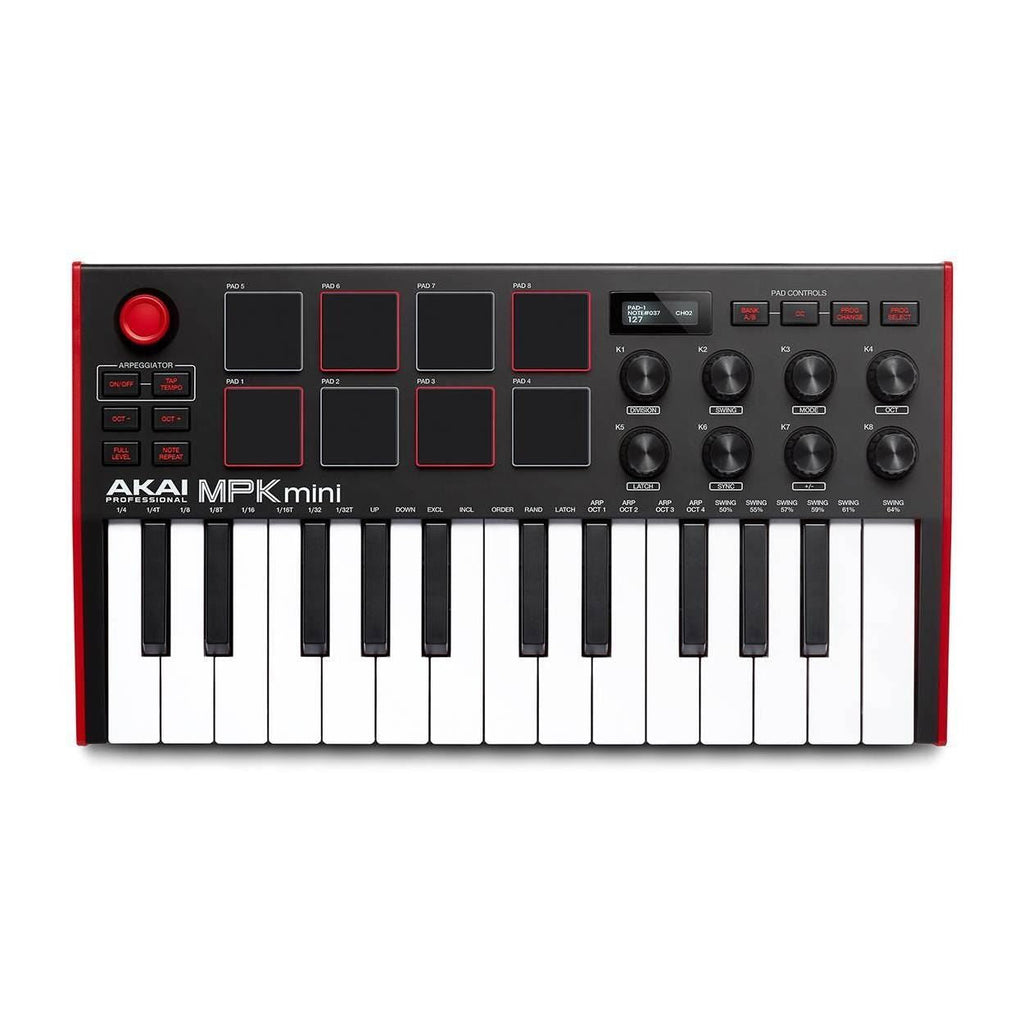Akai MPK Mk3 Mini Portable Pad and Keyboard Controller