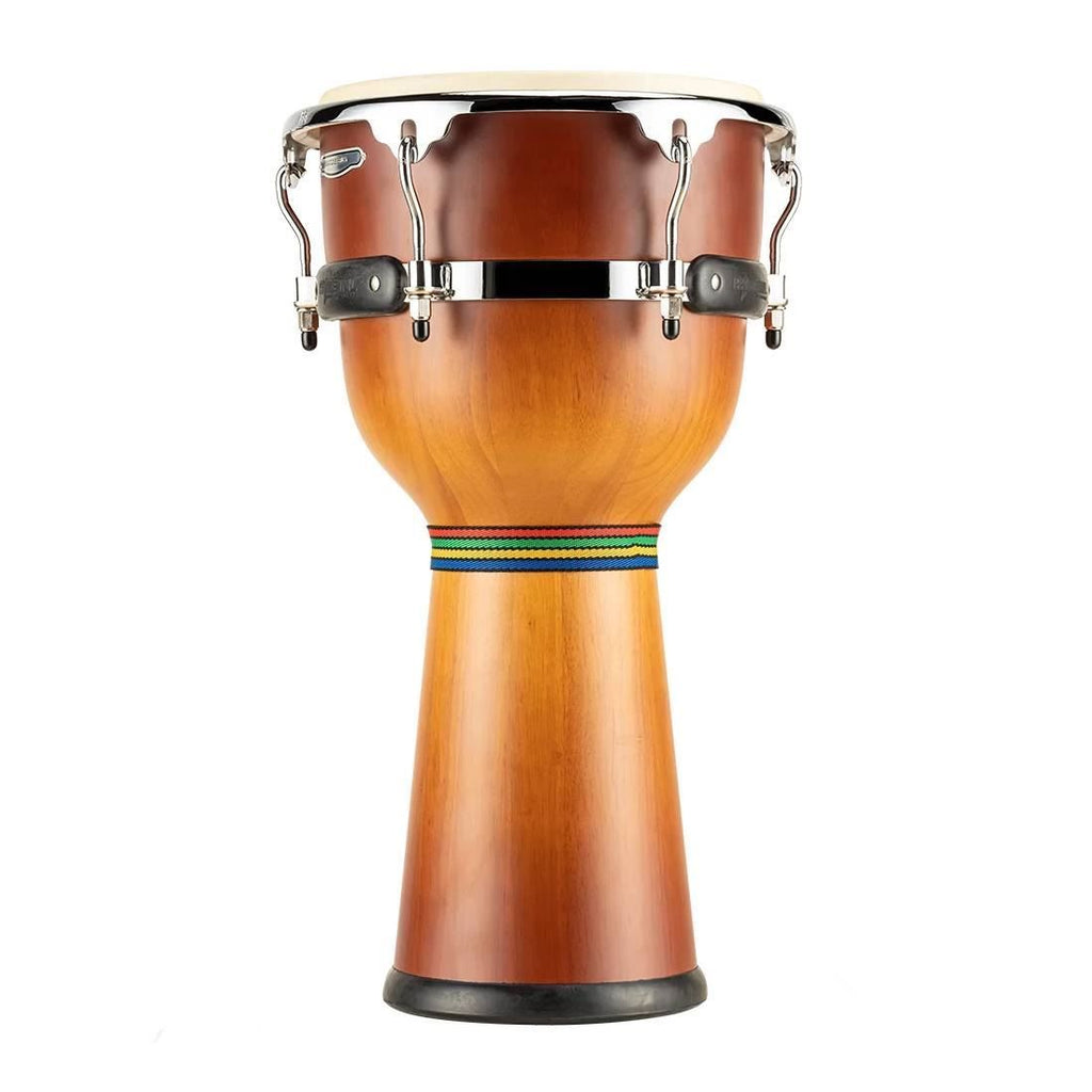 Meinl DJW3GAB-M 12in Floatune Series Wood Djembe in Gold Amber Sunburst