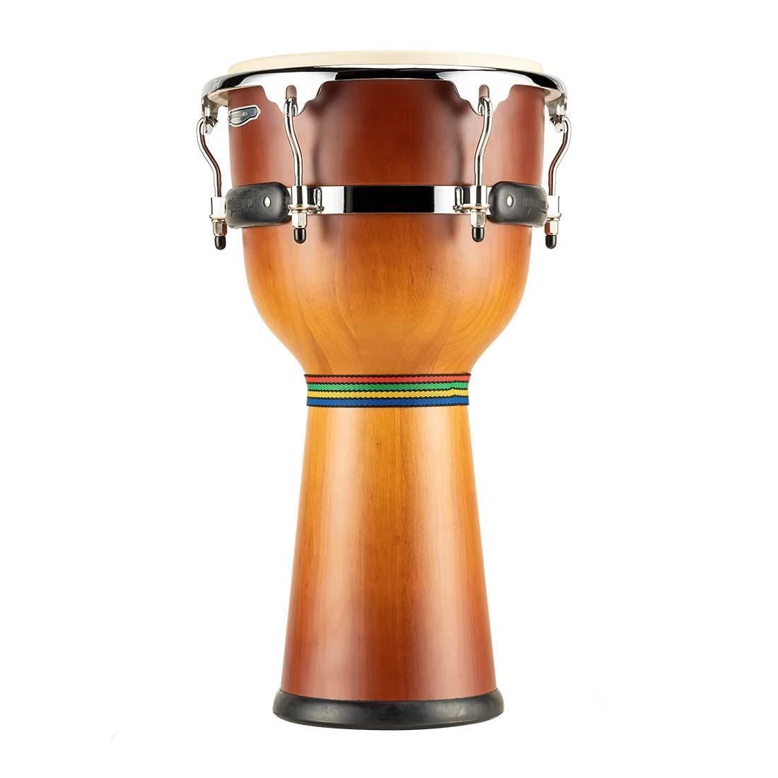 Meinl DJW3GAB-M 12in Floatune Series Wood Djembe in Gold Amber Sunburst