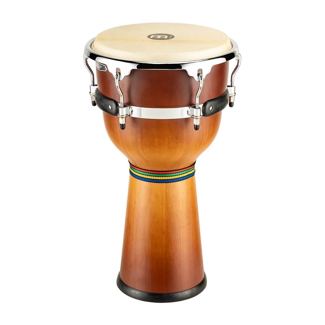 Meinl DJW3GAB-M 12in Floatune Series Wood Djembe in Gold Amber Sunburst