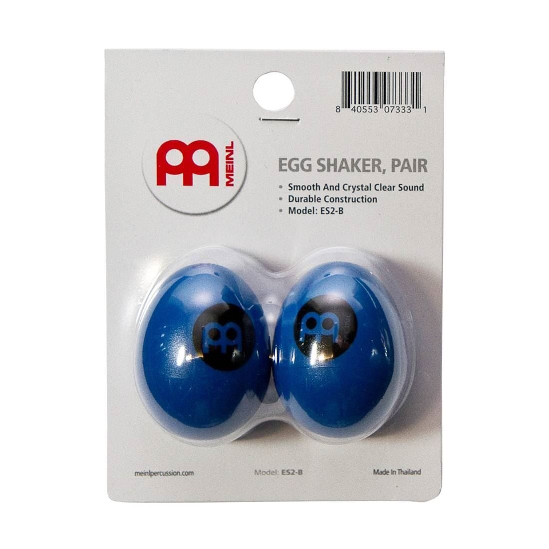 Meinl ES2-B Egg Shaker in Blue (Pair)