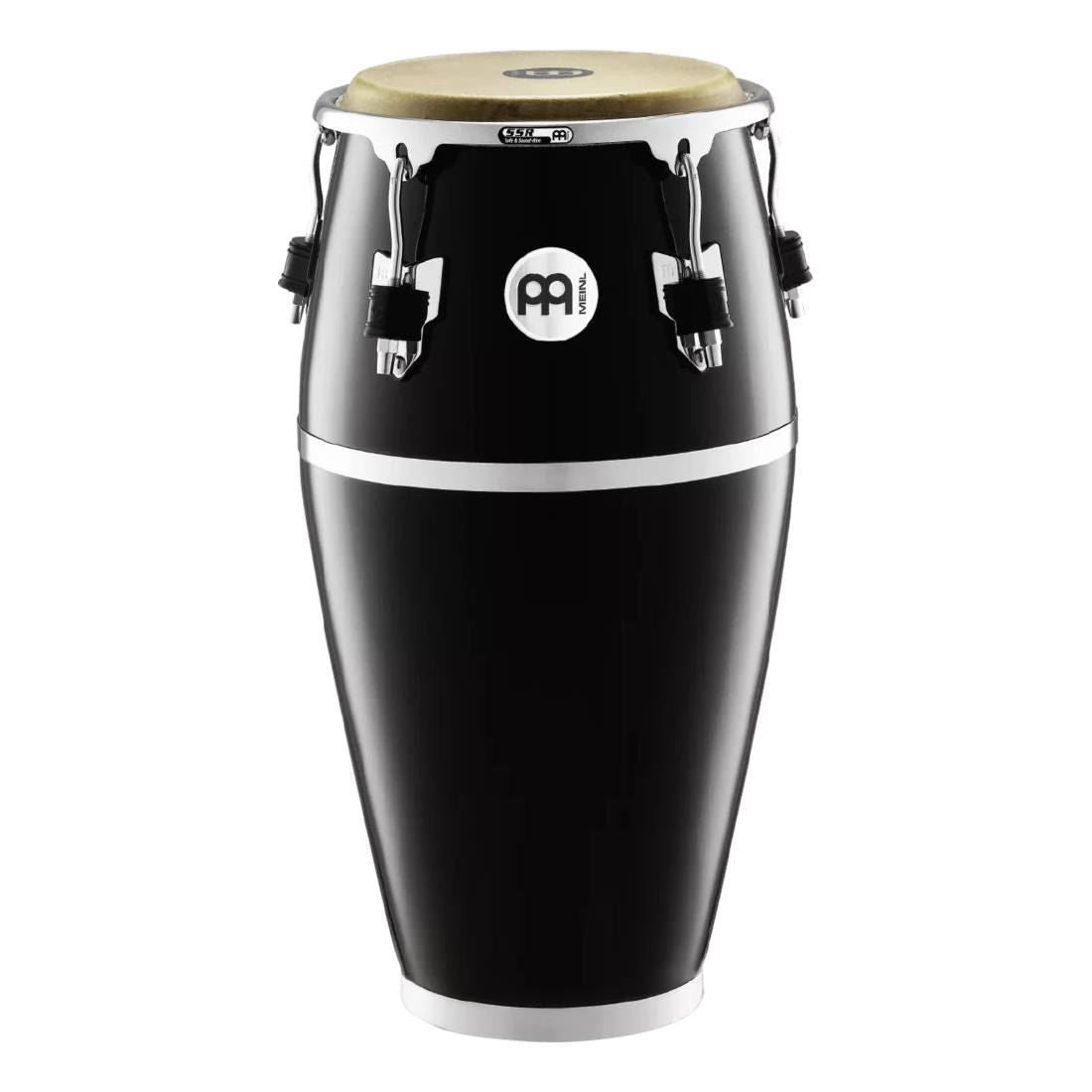 Meinl FC11BK 11in Fibercraft Series Quinto in Black with True Skin Buffalo Head